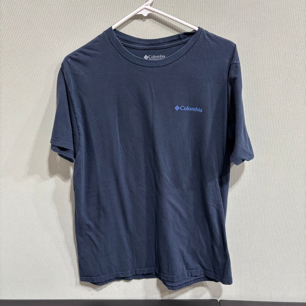 Columbia Omni-Wick T-Shirt Men's L & G | MSRP $30 | Cotton | Mexico Made - Picture 2 of 9